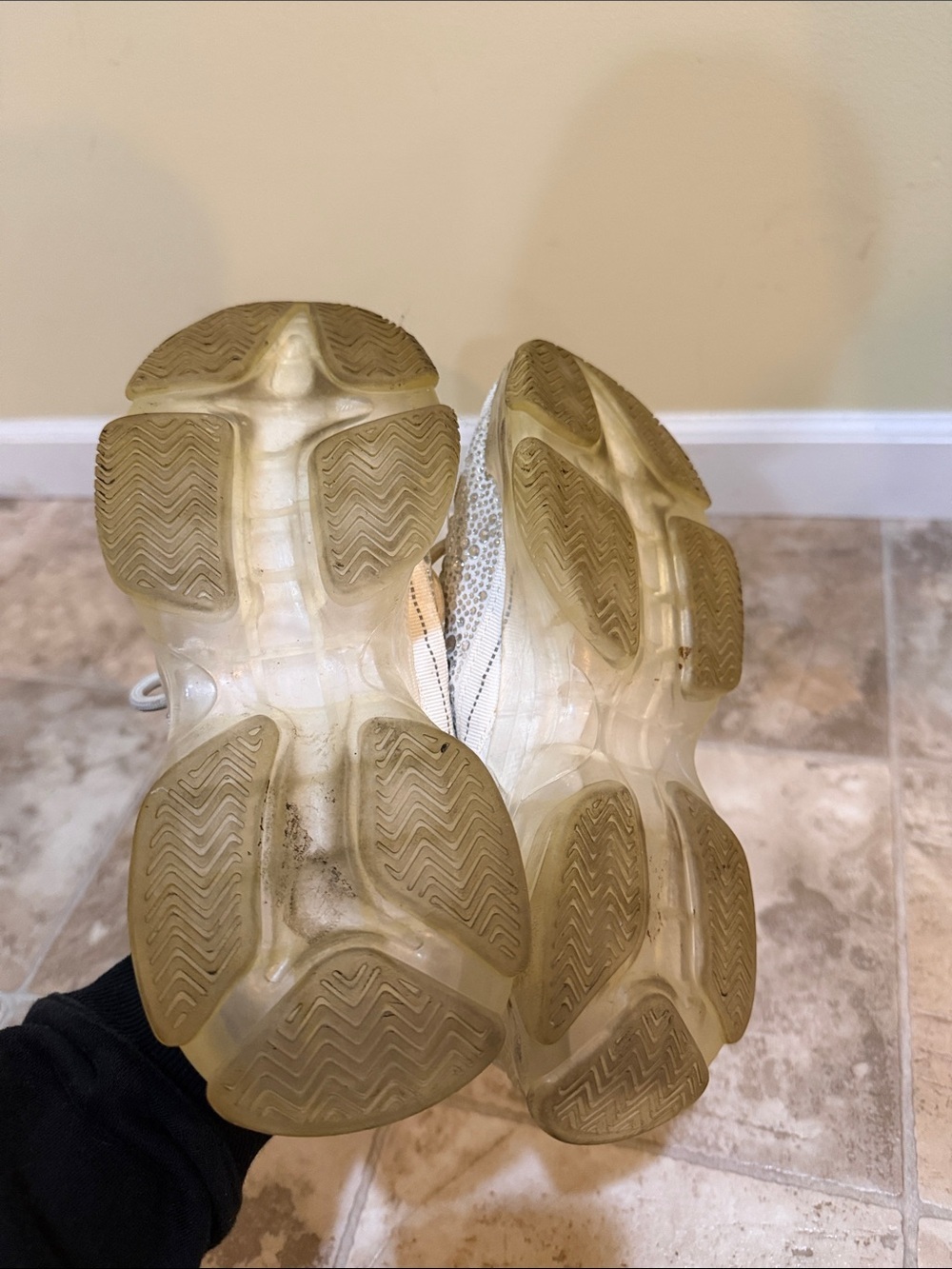 Women’s Steve Madden Maxima Rhinestone Sneakers - Picture 6 of 7